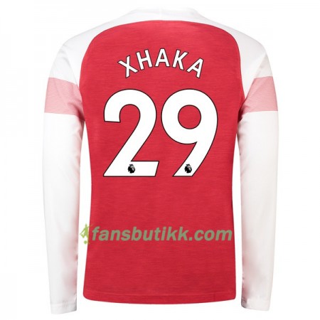 Fotballdrakt Arsenal Xhaka 29 Hjemmetrøye 2018-2019 Langermet